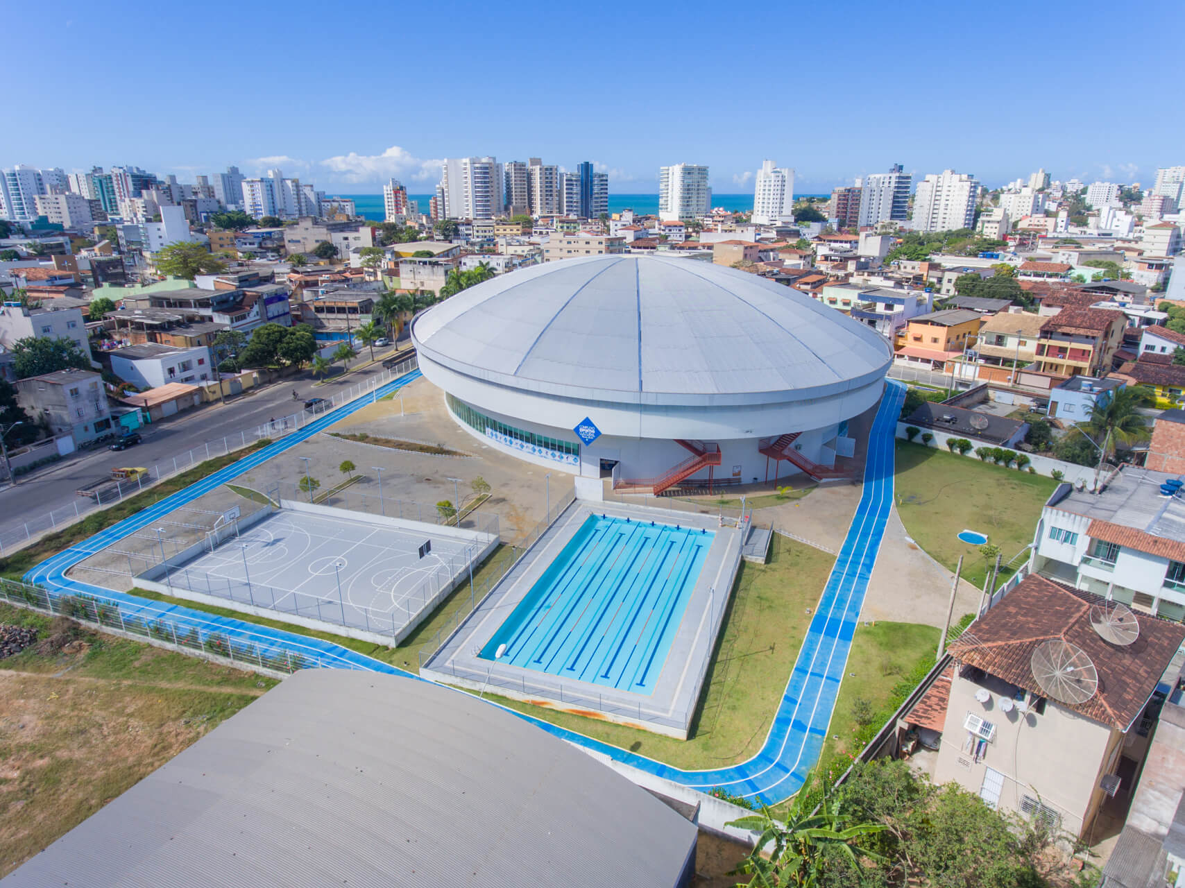 Vista aérea de Muquiçaba, Guarapari