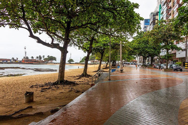 Calçadão do Centro de Guarapari